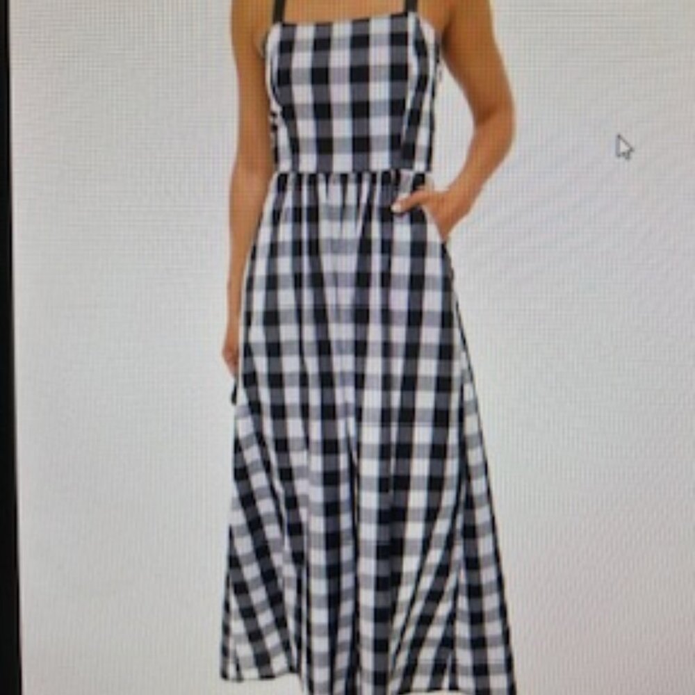 Black Gingham Leila Dress - Tuckernuck